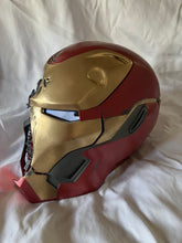 Custom Battle Damaged MK 50 Iron Man Replica Display Helmet (Wearable and Display)